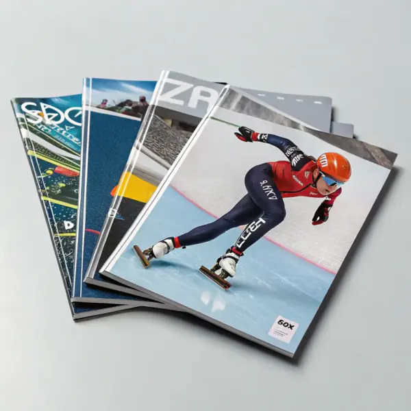 Set di riviste di moda